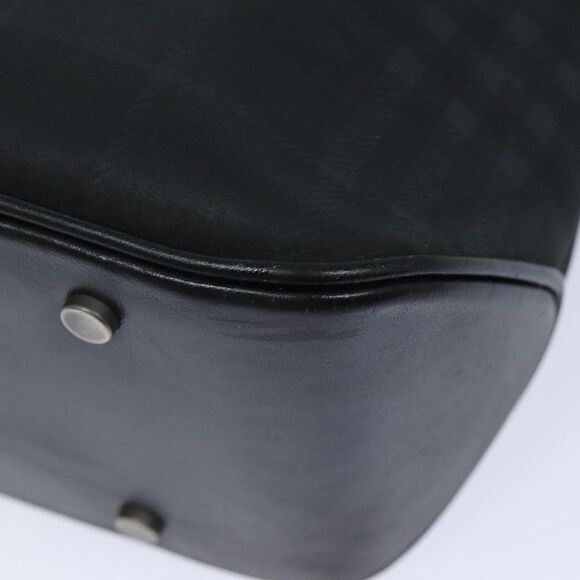 Burberry Nova Check Black Canvas Handbag (Pre-Owned) - Picture 8 of 16